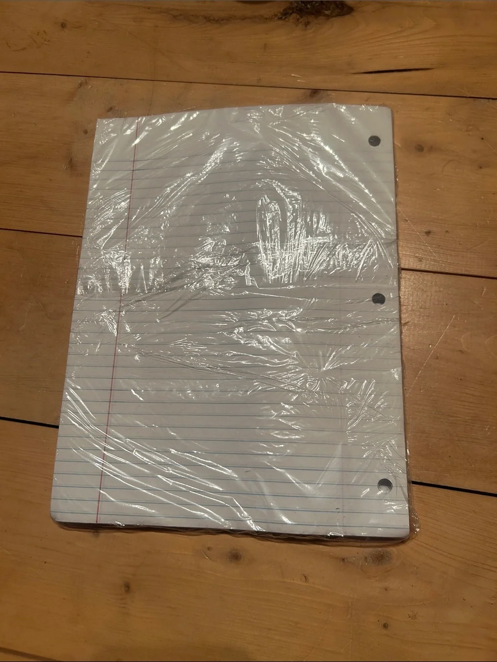 2010 New old stock Office Max College Ruled Filler Paper - White-2pack